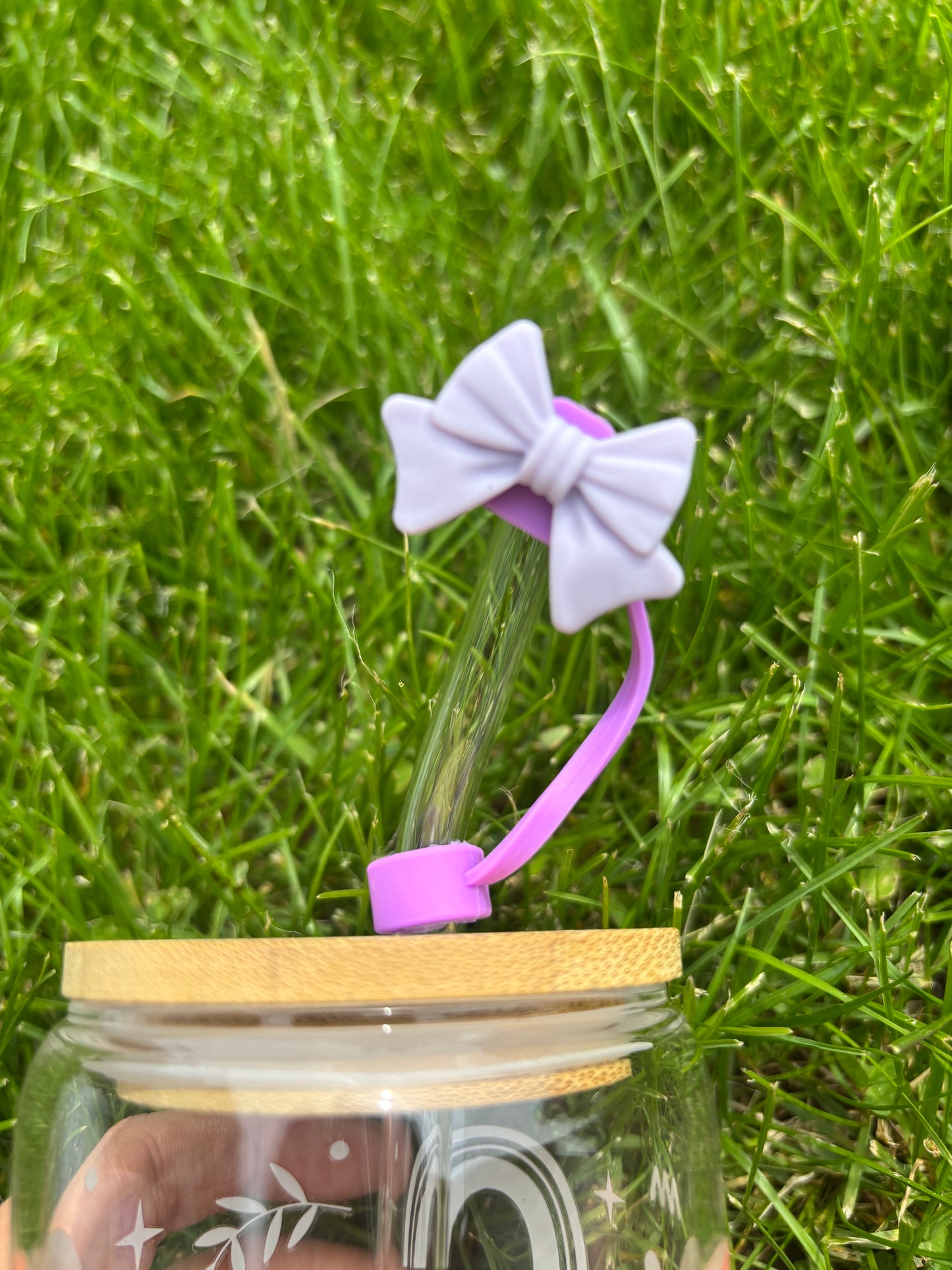 Glass 16oz Rainbow Tumbler